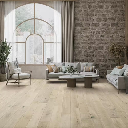 Miramar French Oak 3/4 In. T X 5 In. W Distressed Engineered Hardwood Flooring (22.6 Sqft/Case)