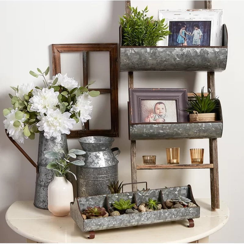 Galvanized Farmhouse Pitcher