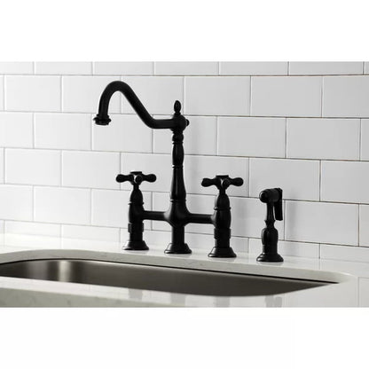 Heritage Kitchen Faucet with Side Spray