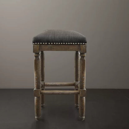 Lindell Nailhead Counter & Bar Stool