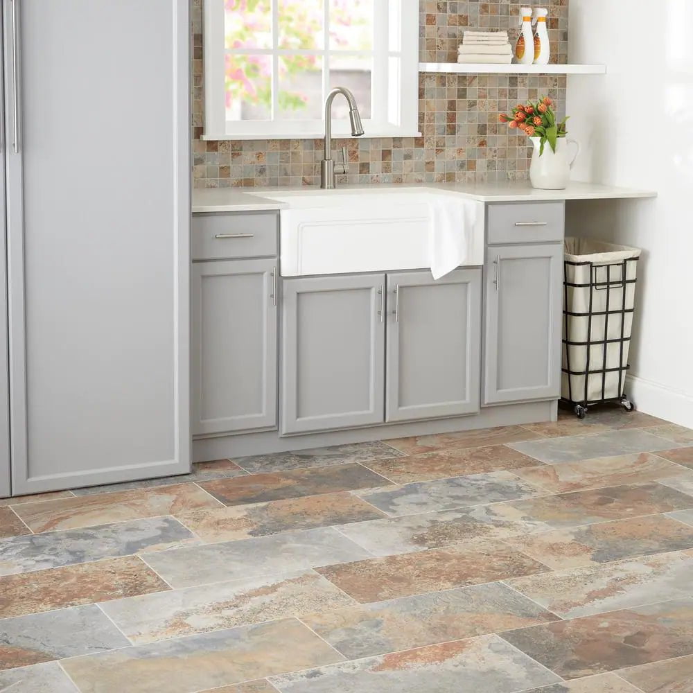 Vitaelegante Ardesia 12 In. X 24 In. Porcelain Floor and Wall Tile (15.6 Sq. Ft. / Case)