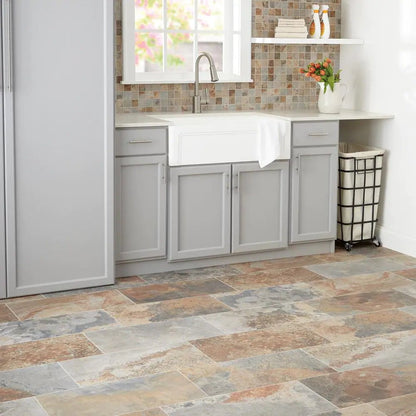 Vitaelegante Ardesia 12 In. X 24 In. Porcelain Floor and Wall Tile (15.6 Sq. Ft. / Case)