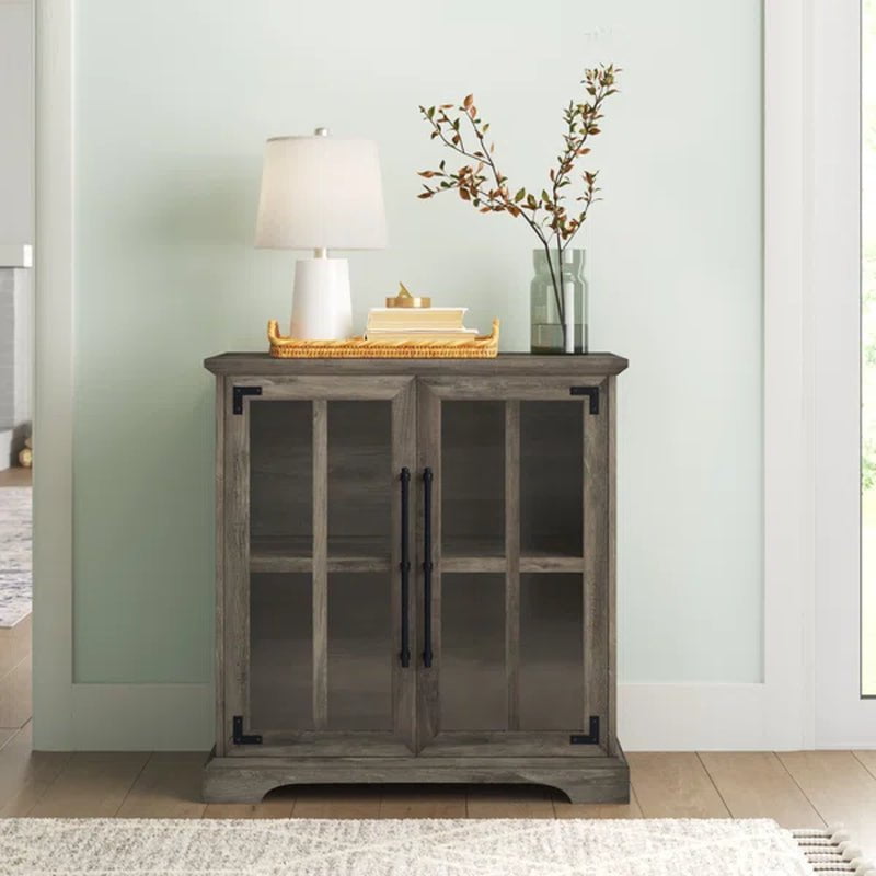 Curacao 31'' Tall 2 - Door Accent Cabinet