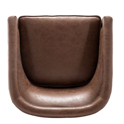 Kiersten Upholstered Swivel Barrel Chair