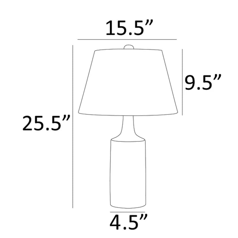 Miacomet Ceramic Table Lamp