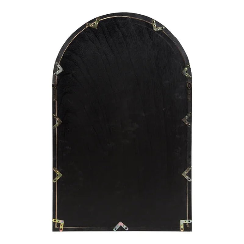 Mcclanahan Arch Solid Wood Wall Mirror