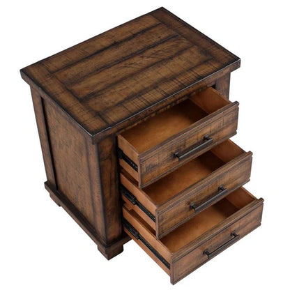 Shauntrelle Solid Wood Nightstand