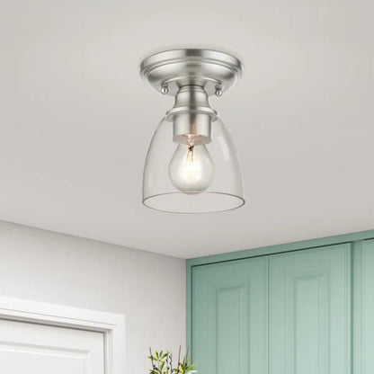 Merl Glass Flush Mount