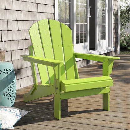 Shawnna HDPE Folding Adirondack Chair