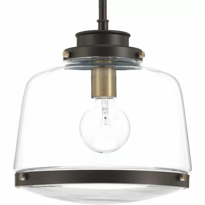 Lupe 1 - Light Single Schoolhouse Pendant