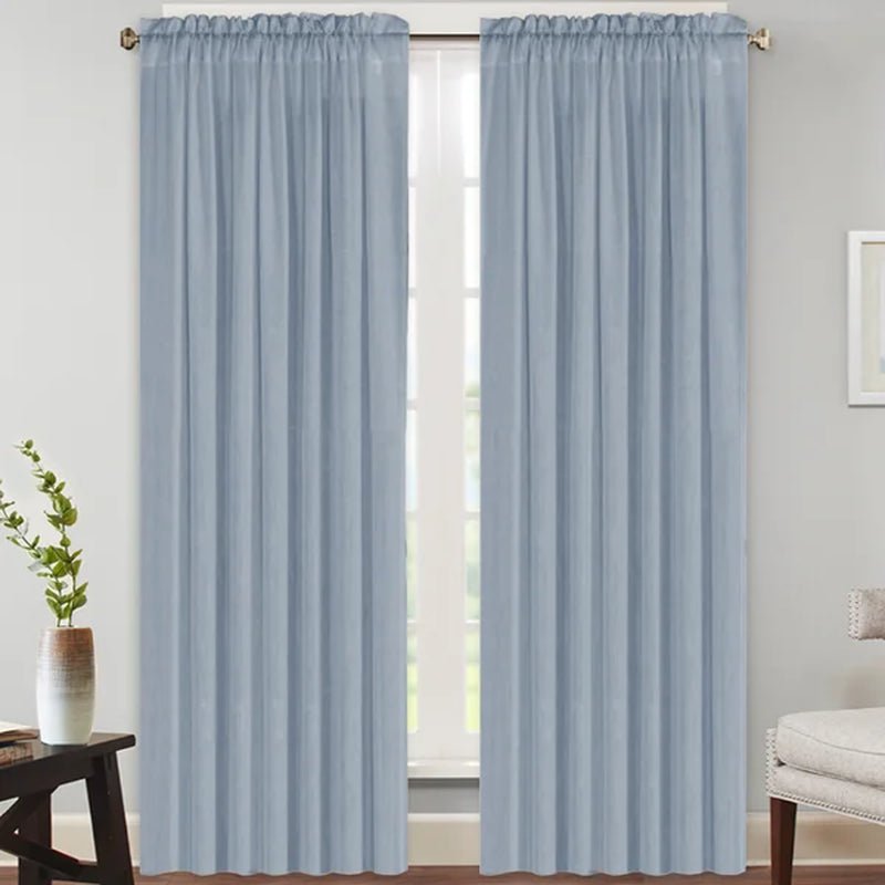 Joe Semi-Sheer Curtain Pair