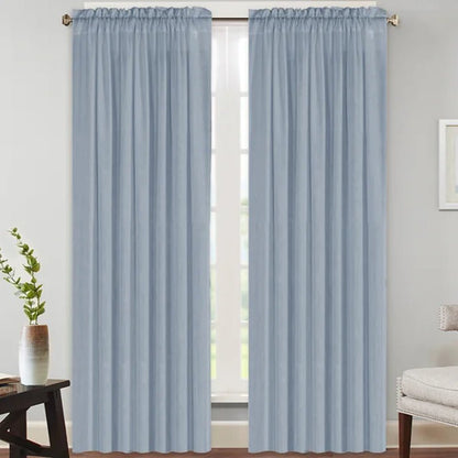 Joe Semi-Sheer Curtain Pair