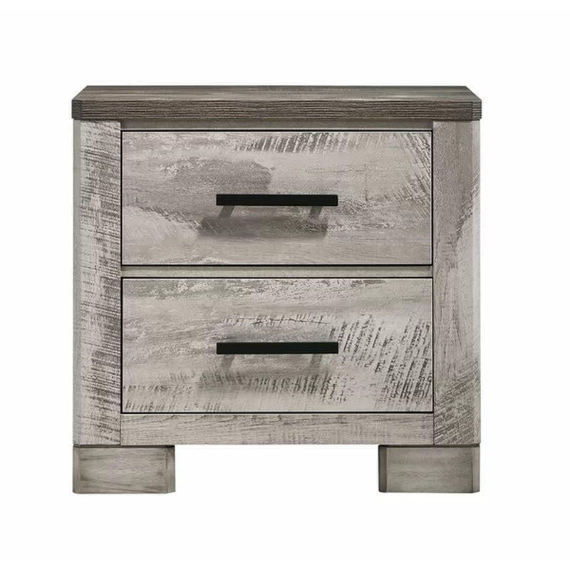 Payne Solid + Manufactured Wood Nightstand