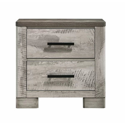 Payne Solid + Manufactured Wood Nightstand