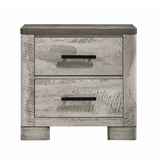 Payne Solid + Manufactured Wood Nightstand