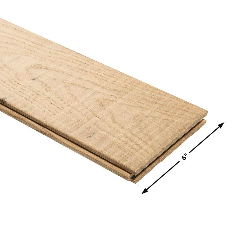 Point Reyes French Oak 3/4 In. T X 5 In. W Distressed Engineered Hardwood Flooring (22.6 Sqft/Case)
