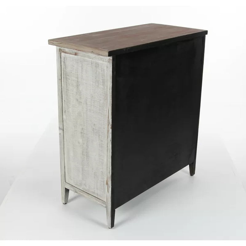 Czarnecki 31'' Tall Solid Wood Accent Cabinet