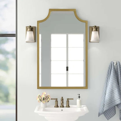 Otha Arch Metal Wall Mirror