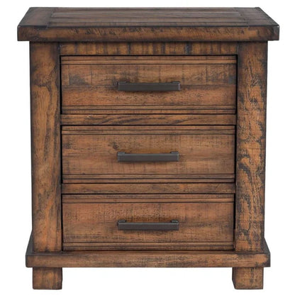 Shauntrelle Solid Wood Nightstand
