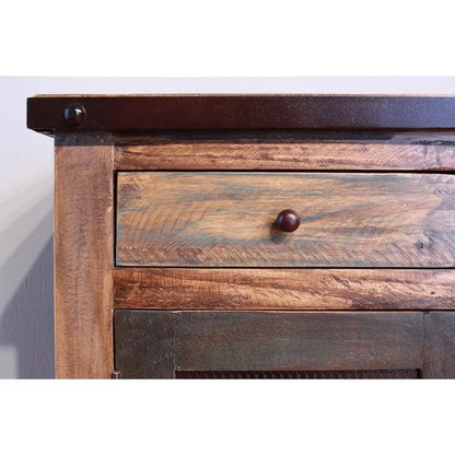 Stoller 36'' Tall Solid Wood 2 - Door Accent Cabinet