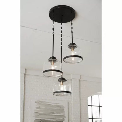 Lupe 1 - Light Single Schoolhouse Pendant