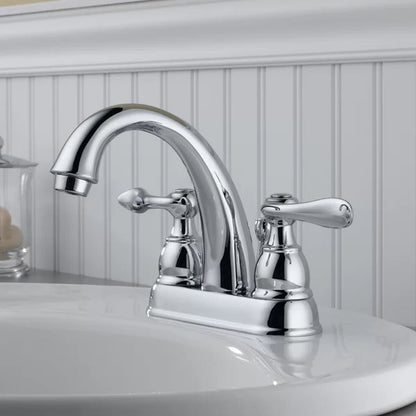 Windemere Centerset Faucet 2-Handle Bathroom Faucet with Drain Assembly