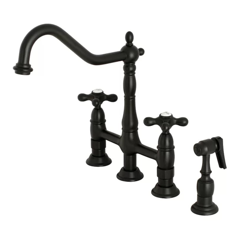 Heritage Kitchen Faucet with Side Spray