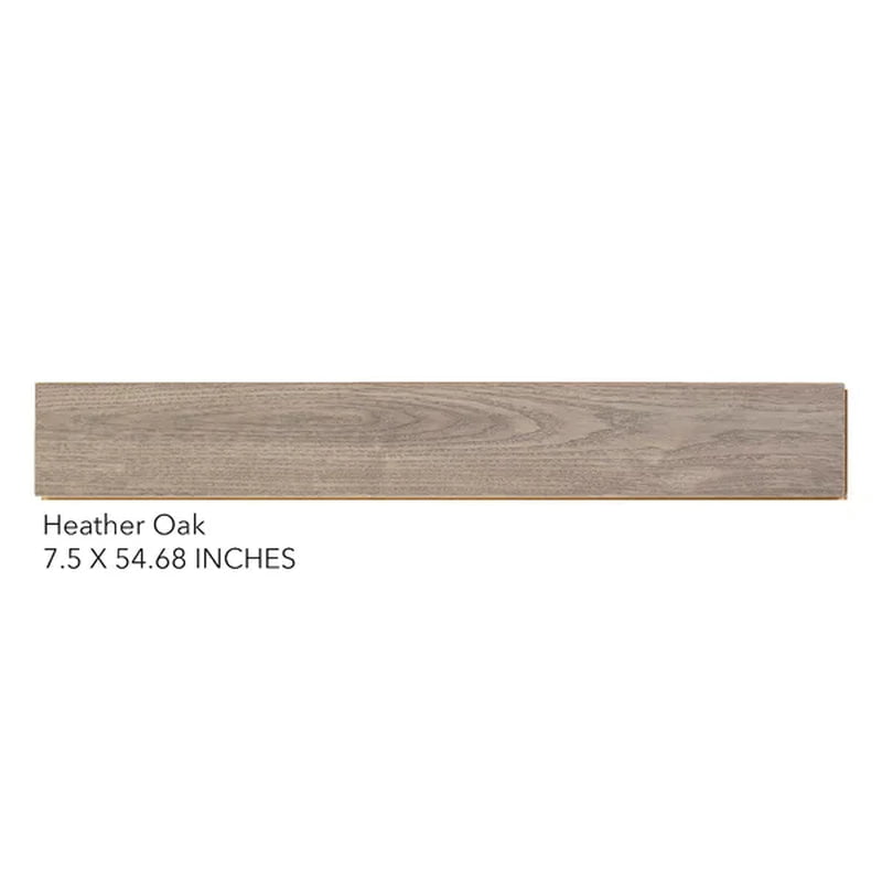 Elite Gibbonburg Waterproof Laminate Plank Flooring with Maximum Scratch Protection and Pressed Hydroseal Edge, 7.5" X 54.68" X 12MM