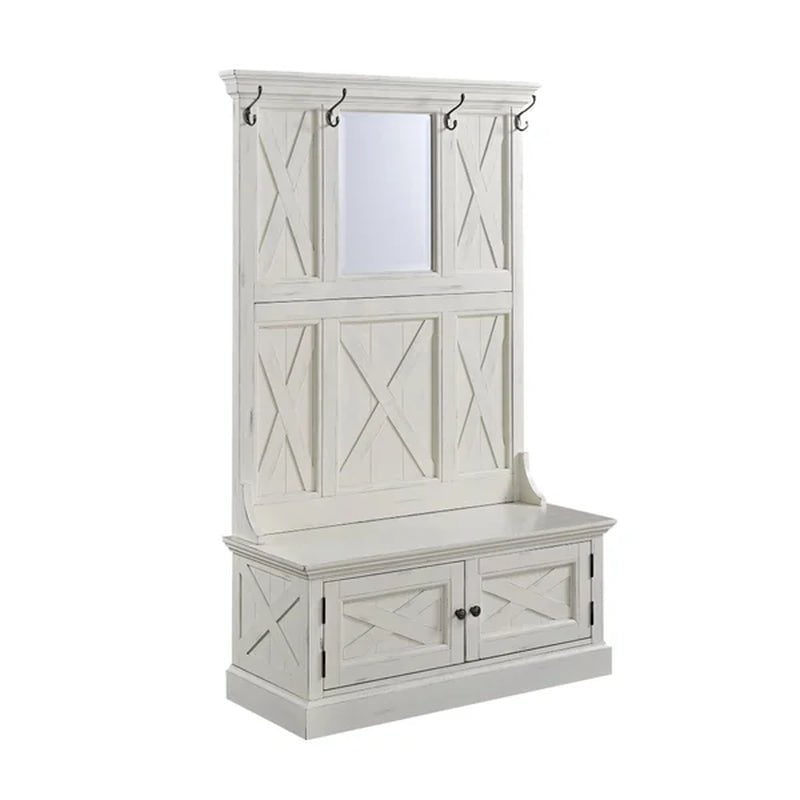 Lana 45'' Wide Hall Tree with Bench