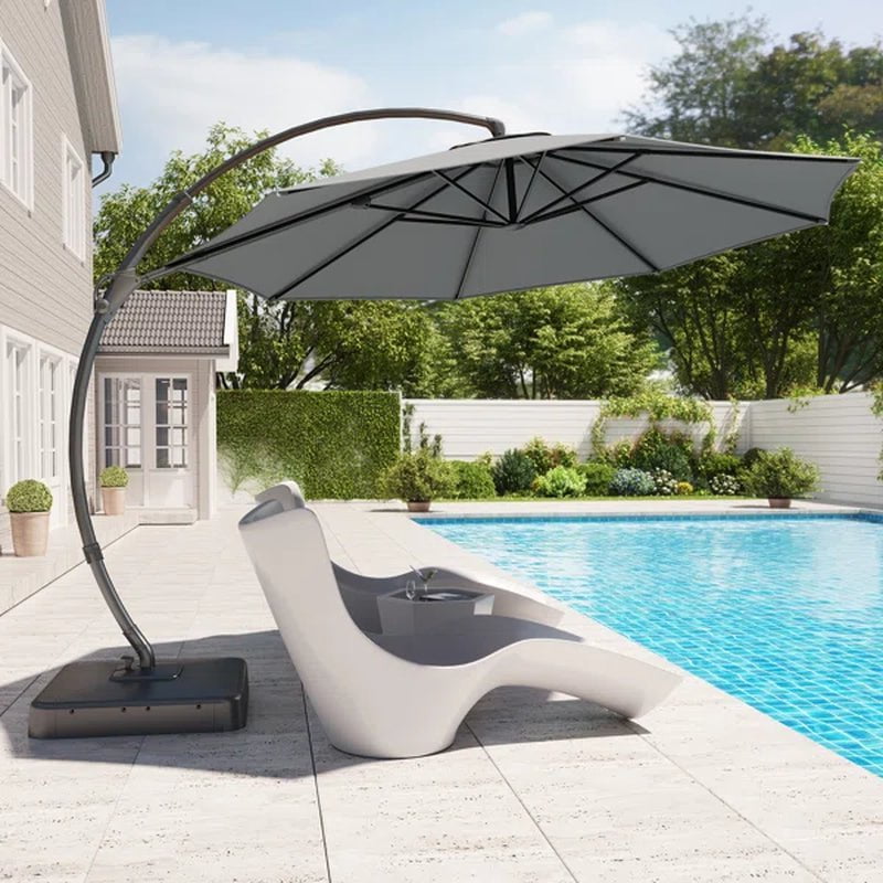 Ebonique 144'' Cantilever Umbrella