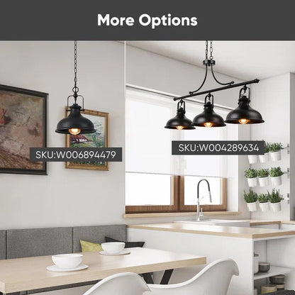 Waynetown 1 - Light Single Dome Pendant