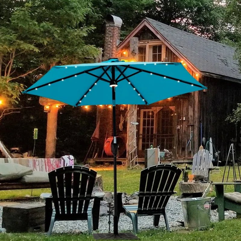 Froehlich 90'' Lighted Market Umbrella