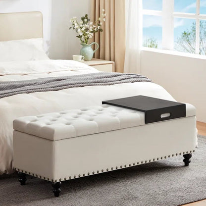 Katz Upholstered Storage Ottoman