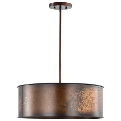Luyster 4 - Light Dimmable Drum Chandelier