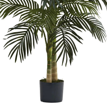 Indoor 4 Ft. Artificial Golden Cane Palm Tree