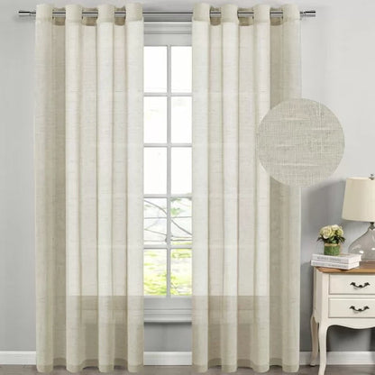 Sheer Curtain Pair