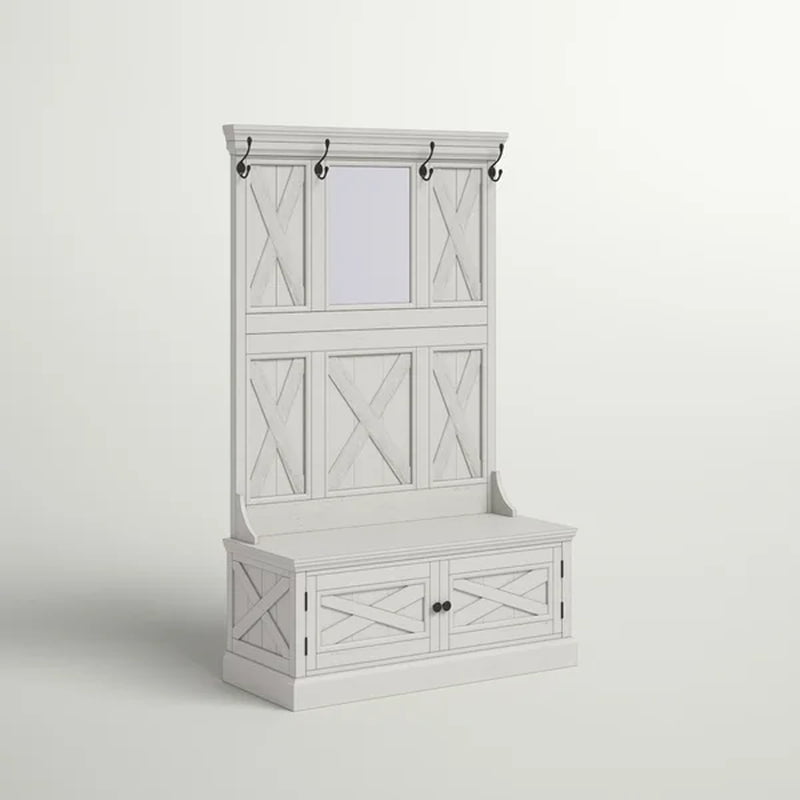 Lana 45'' Wide Hall Tree with Bench