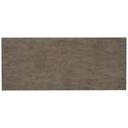Rustic Glam 52'' Wide 2 Drawer Rubberwood Solid Wood Credenza