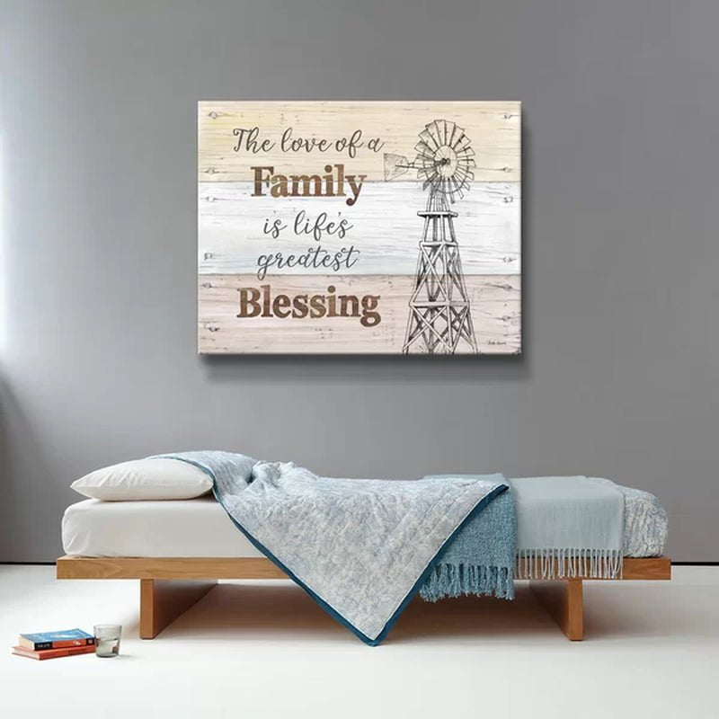 Farmhouse IV - Graphic Art on Canvas