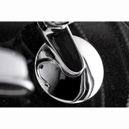 Kingston Triple Handle Wall Mounted Clawfoot Tub Faucet Trim with Diverter and Handshower