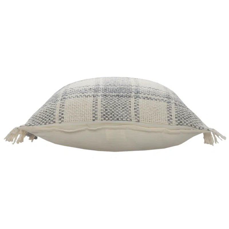 Basharat Fringed Throw Pillow