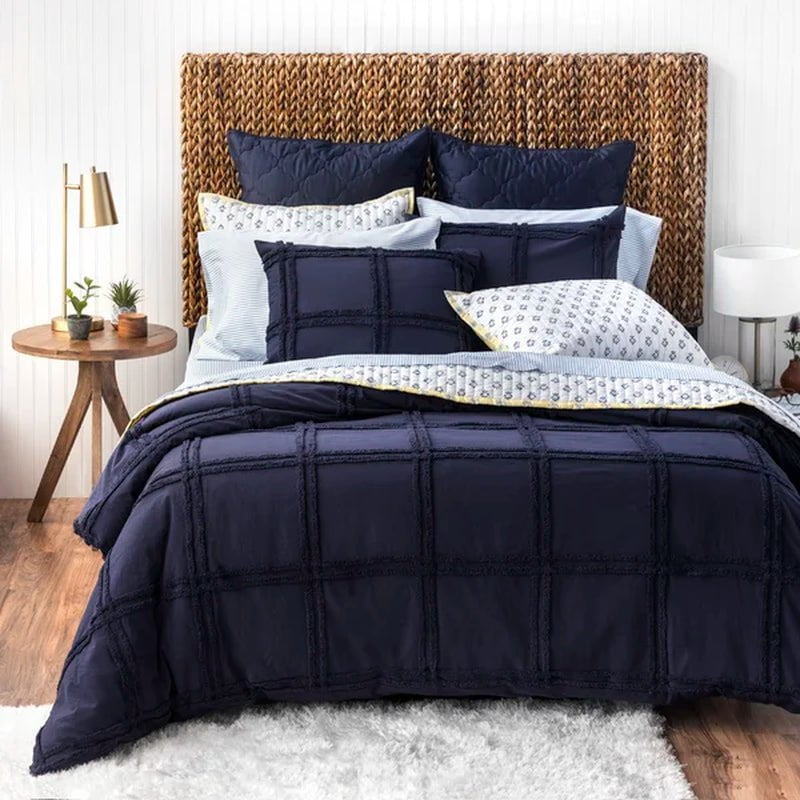 Skylar 100% Cotton Duvet Cover Set