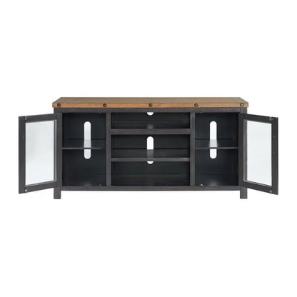 Caberfae 65" Solid Wood TV Stand with Storage