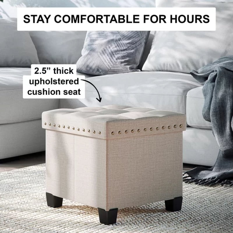 Revell Upholstered Ottoman