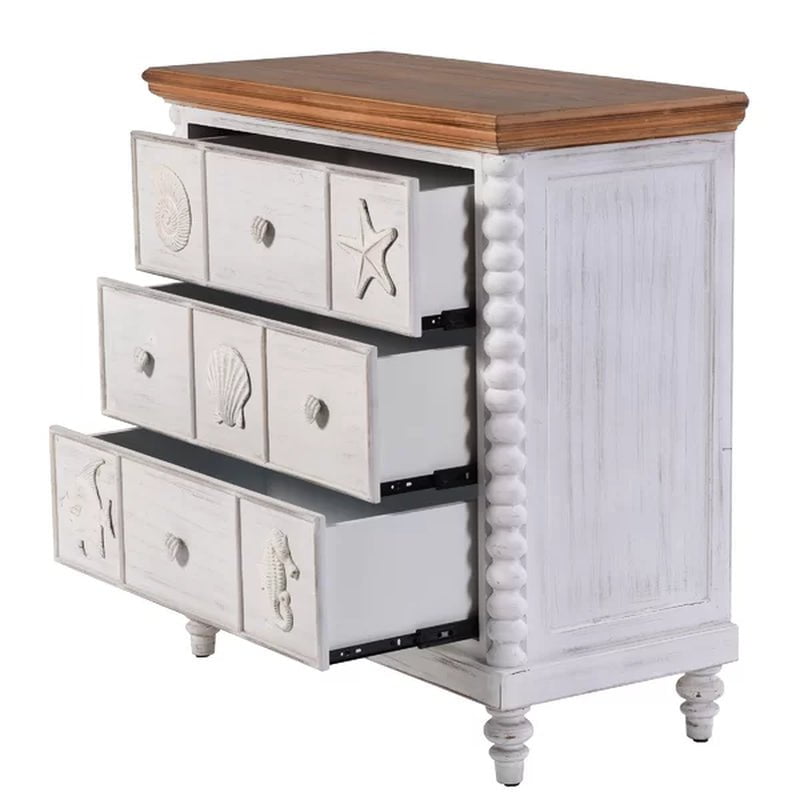 Finsbury Solid + Manufactured Wood Nightstand