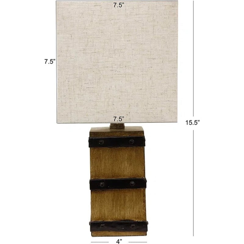 Samana Wood Table Lamp