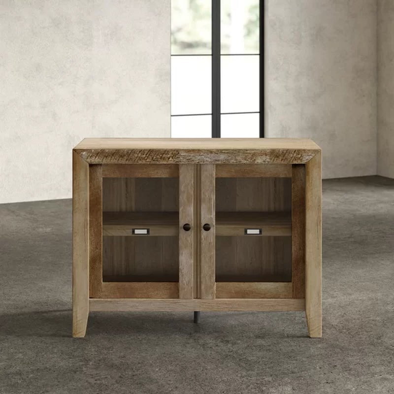 Orelia 30.984'' Tall 2 - Door Accent Cabinet