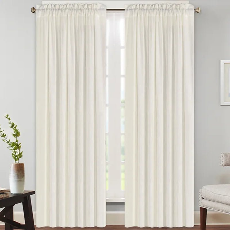 Joe Semi-Sheer Curtain Pair