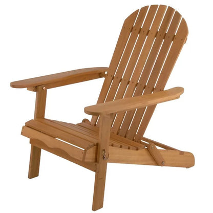 Yahya Solid Wood Folding Adirondack Chair