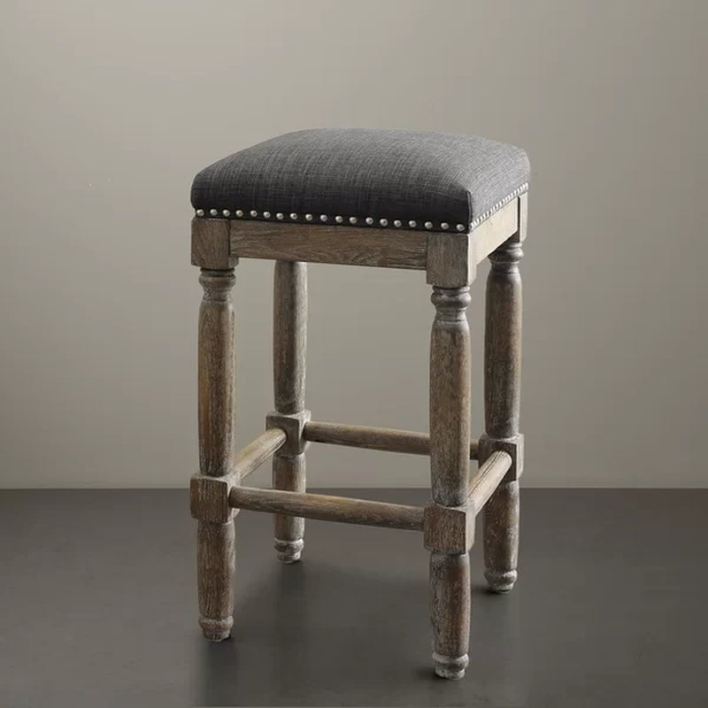 Lindell Nailhead Counter & Bar Stool